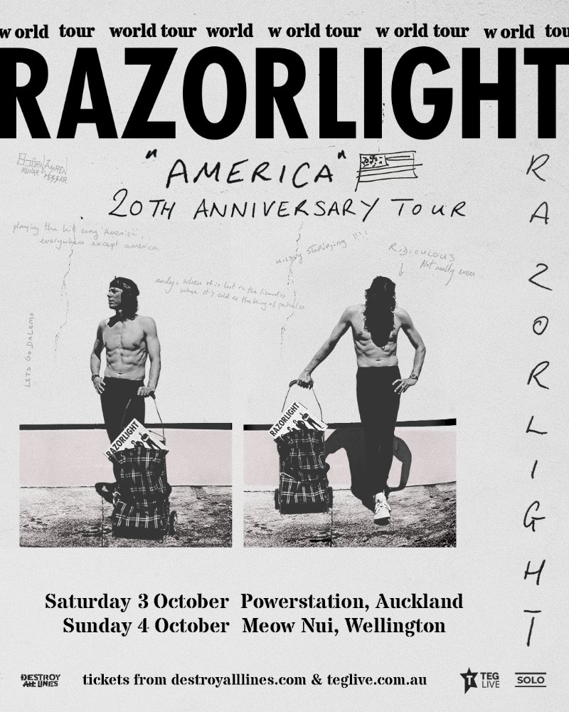 Razorlight: America 20th Anniversary Tour